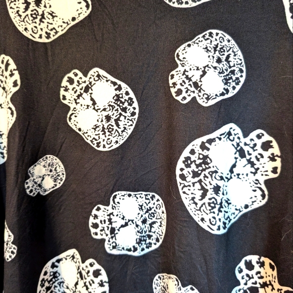 Zeagoo Black & White‎ Skull Dress Sz. Medium - Picture 6 of 13
